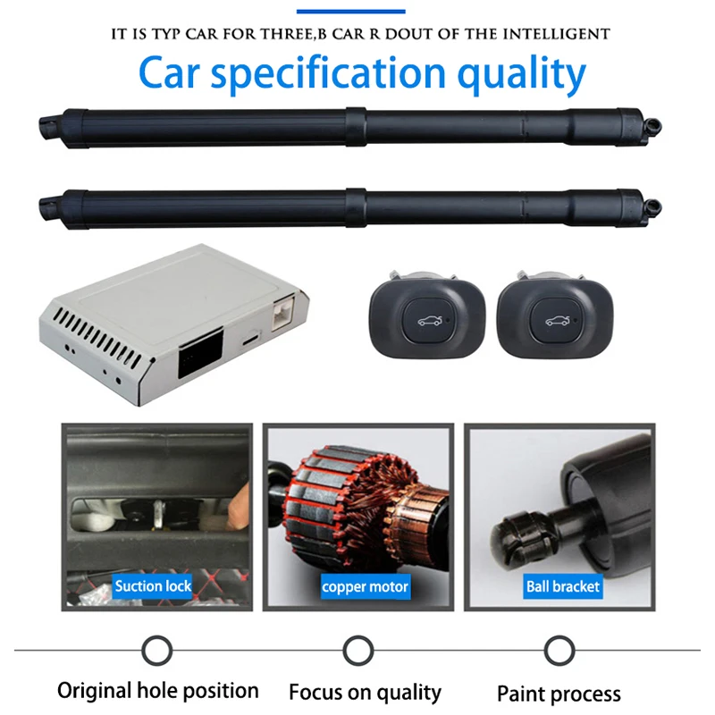 LiTangLee Car Electric Tail Gate Lift Tailgate Assist System For Volkswagen Tiguan 2016 2017 2018 2019 Remote Control Trunk Lid (4)