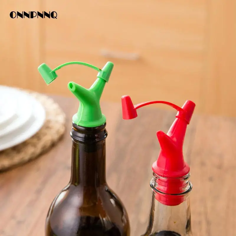 

Silicone Double Bottle Mouth Wine Stopper ./ Wine Pourer Device Pore Wine Bottle /gravy Boats Nozzle Liquid Guide Bottle Pourer