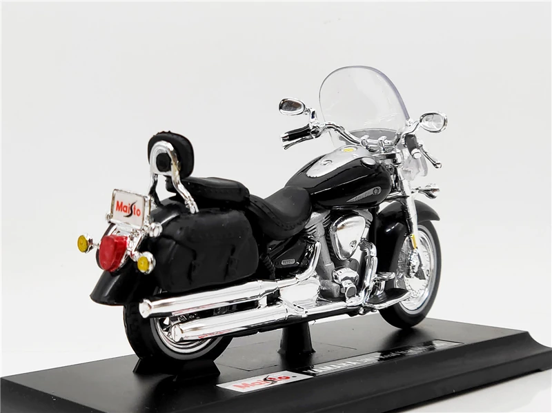 Maisto 1:18 Yamaha 2001 Road Star Silverado Литая модель мотоцикла