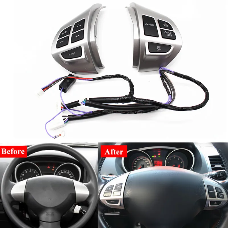 Многофункциональный переключатель круиз контроля на руль для Mitsubishi ASX 2007 2012