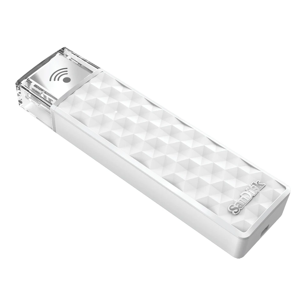Оригинальный SanDisk Connect Беспроводной Stick USB флешка 64 ГБ накопитель 128 200 SDWS4 Wi Fi + 2 0