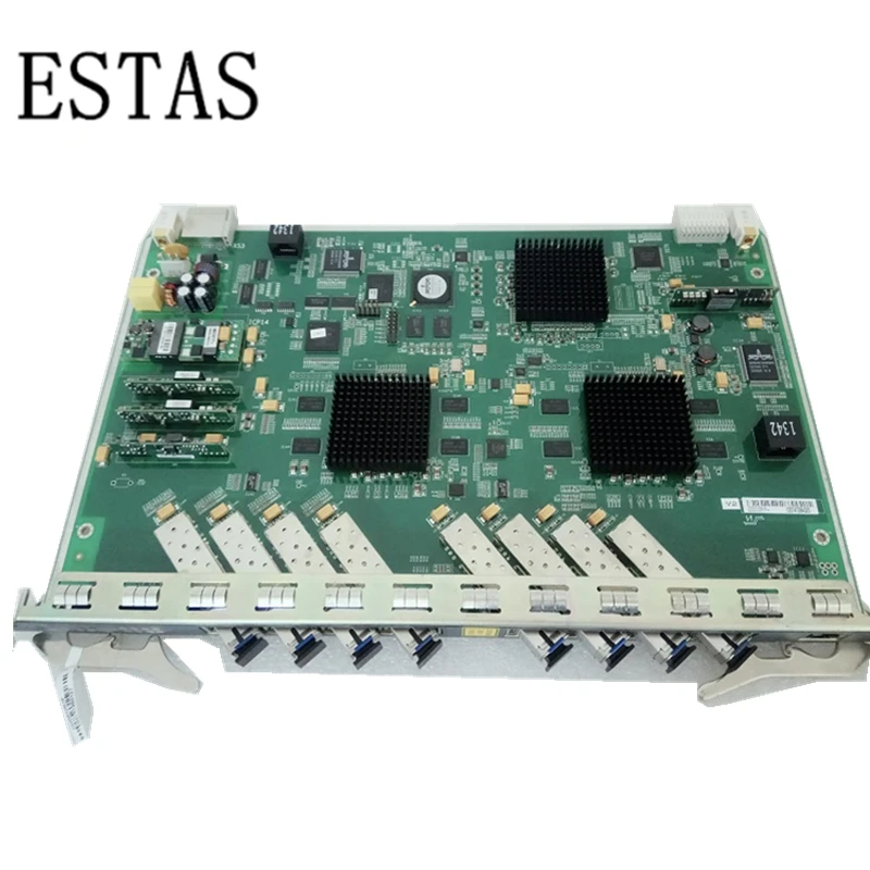 Плата ESTAS GC8B 8 портов с модулями C + SFP для Fiberhome GPON EPON|Оптоволоконное оборудование| |
