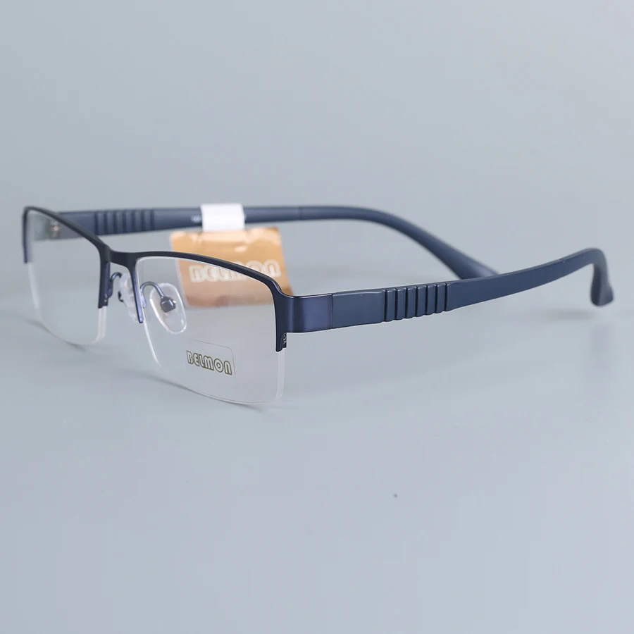SOZOTU, оправа для очков, мужские компьютерные оптические очки по рецепту, близорукость, ботаник, прозрачные линзы, очки для глаз, оправа для мужчин, SZ16006 - Цвет оправы: 16006 blue