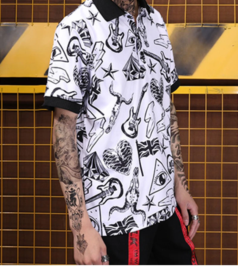 Summer Mens Fashion Polo Shirts  (5)