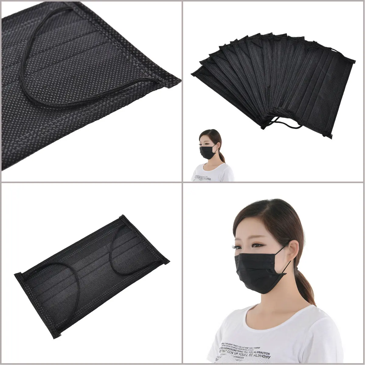 surgical masks black surgical masks black