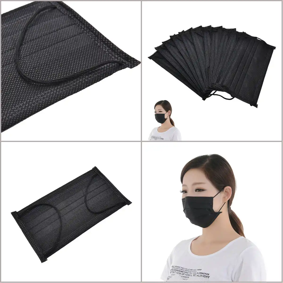 surgical mask black surgical mask black