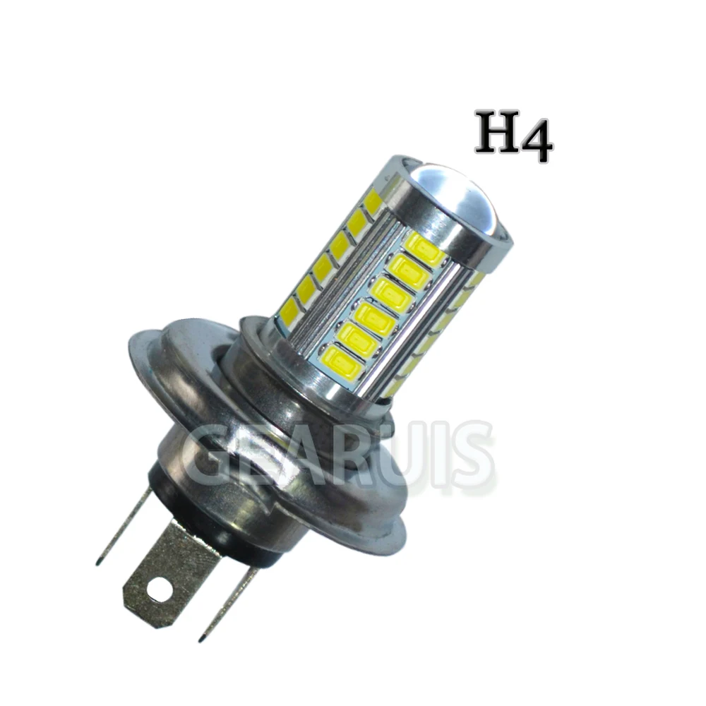 2 шт. Авто H4 светодиодный 33 SMD 5630 5730 H8 H9 H11 H7 9005 9006 светодиодный свет лампы фары, противотуманные фары, светодиодные лампы 12 V автомобильный Стайлинг