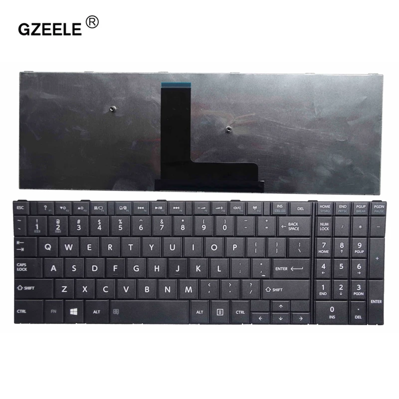 US клавиатура для ноутбука TOSHIBA Satellite C50 B C50D C55 C55D C50A черный Win8 PN: 9Z.NBDSC.001 VA0SC новый