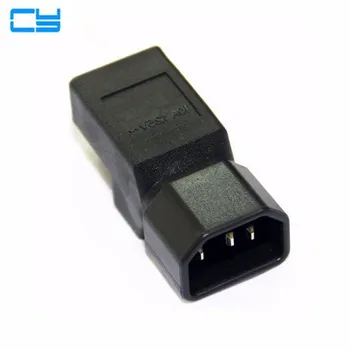 

IEC320 C14 Male to Nema 5-15R PDU USA UPS Extension Power Adapter cord