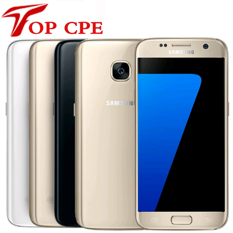

Original Samsung Galaxy S7 G930F G930P G930V Quad Core 4GB RAM 32GB ROM 4G LTE 5.1" GPS 12MP Unlocked refurbished Mobile Phone