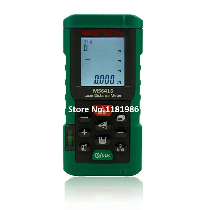 Лазерный дальномер MASTECH MS6416 электронный измеритель расстояния 60 м|mastech ms6416|distance
