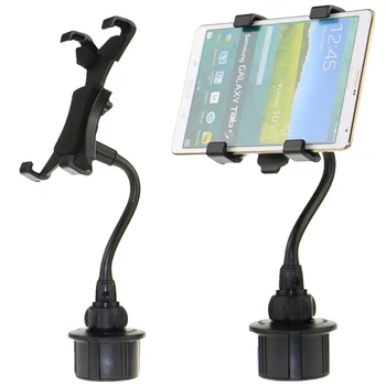 

Hot Car Cup Holder Mount 360 Degrees Rotation Adjustable for Mobile Phone Tablet 7-10 Inch BX*