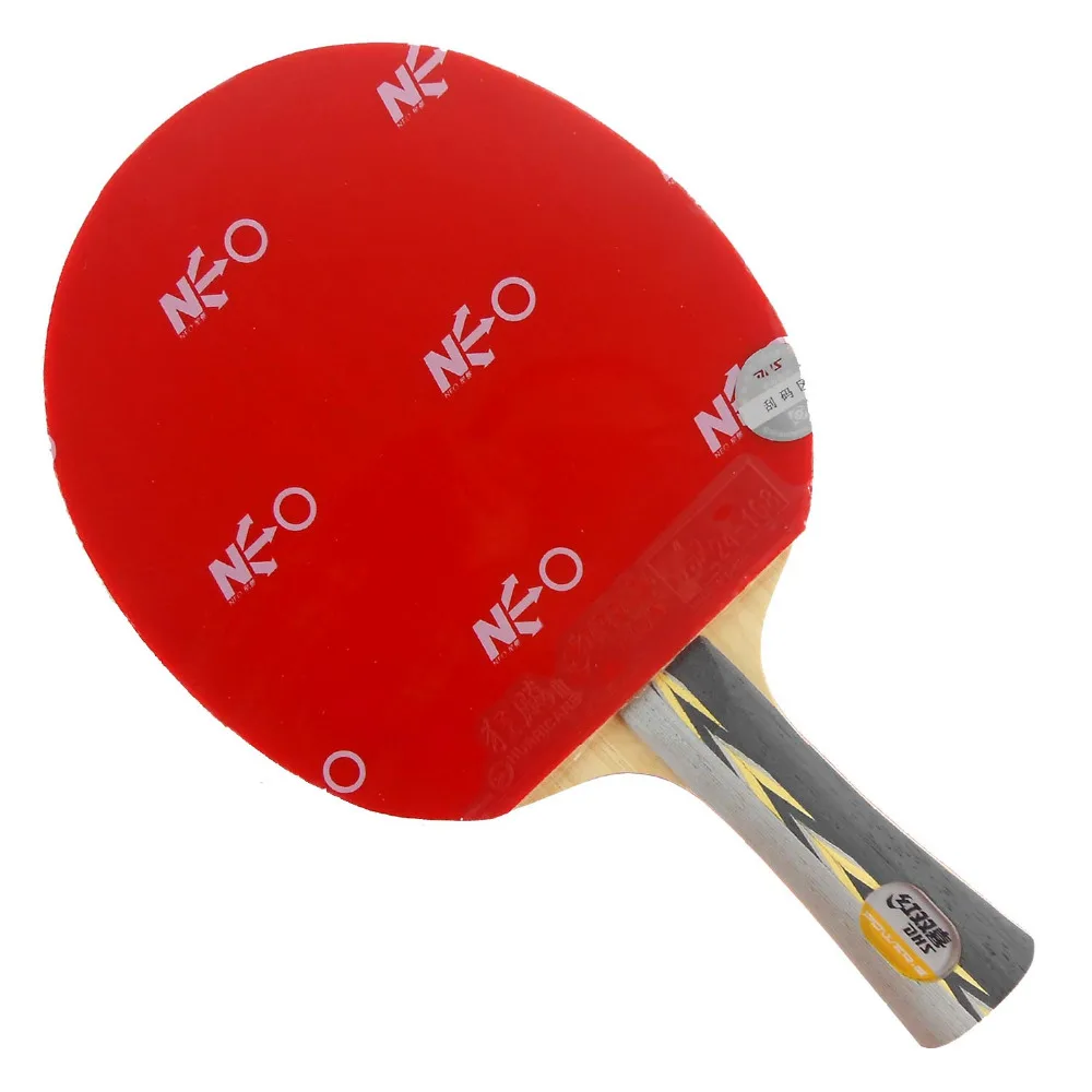 Pro Table Tennis PingPong Combo Racket DHS POWER.G7 PG7 PG.7 PG 7 with DHS TinArc 3 and NEO Hurricane 3 Rubbers