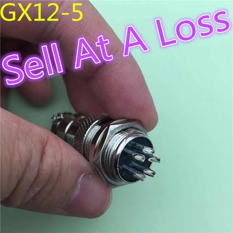 

1pcs/lot L91 GX12 5 Pin Male & Female 12mm Wire Panel Connector Aviation Plug Circular Socket Plug Sell At Loss Belarus Ukraine
