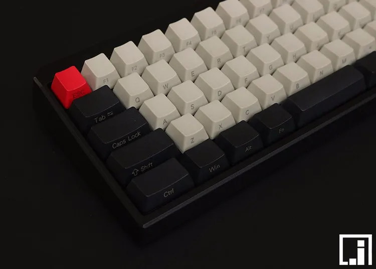 Механические ключи в стиле ретро для механической клавиатуры filco minila air Carbon PBT белый боковой принт keycap cherry mx OEM