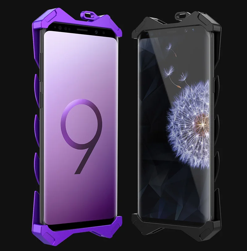 Чехол для samsung Galaxy S9 плюс Чехол Алюминий сплав Металл противоударный Анти-детонационный бампер Роскошный телефон чехол для s9 чехол