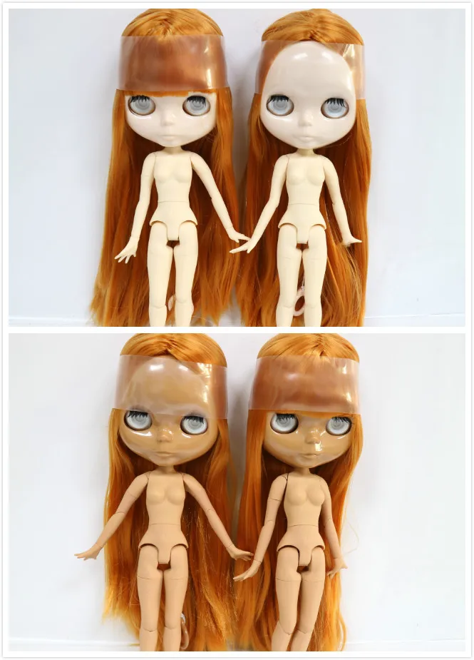 Без сколов для глаз шарнирная кукла Blyth с длинными волосами (серия NO.94OP) | Игрушки и