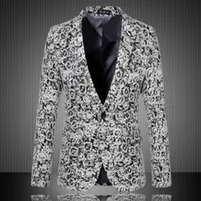 Деловой осенний большой размер шерстяной Блейзер Мужской Досуг тонкий костюм куртка Мужская комбинезон homme Блейзер masculino M-6XL