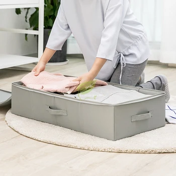 

Smart Home Foldable Clothes Organizer Storage Box Underwear Bra Packing Cosmetic Cloth Bag Household Fabric