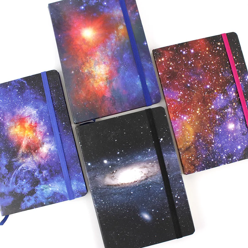 "The Universe" Hard Cover Lined Journal Business Diary Notebook Beautiful Journal Stationery