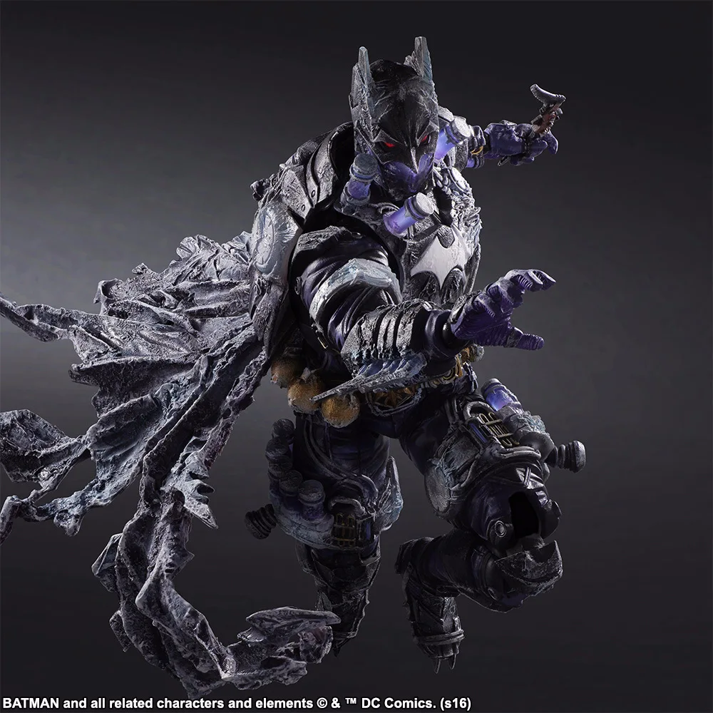 Play Arts Batman Rogues галерея Victor Fries Mister Freeze персонаж фигурка игрушки 25 см