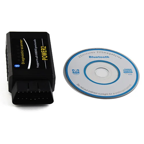 Супер Мини ELM327 Bluetooth V1.5 OBD2 автоматический диагностический Интерфейс инструмент