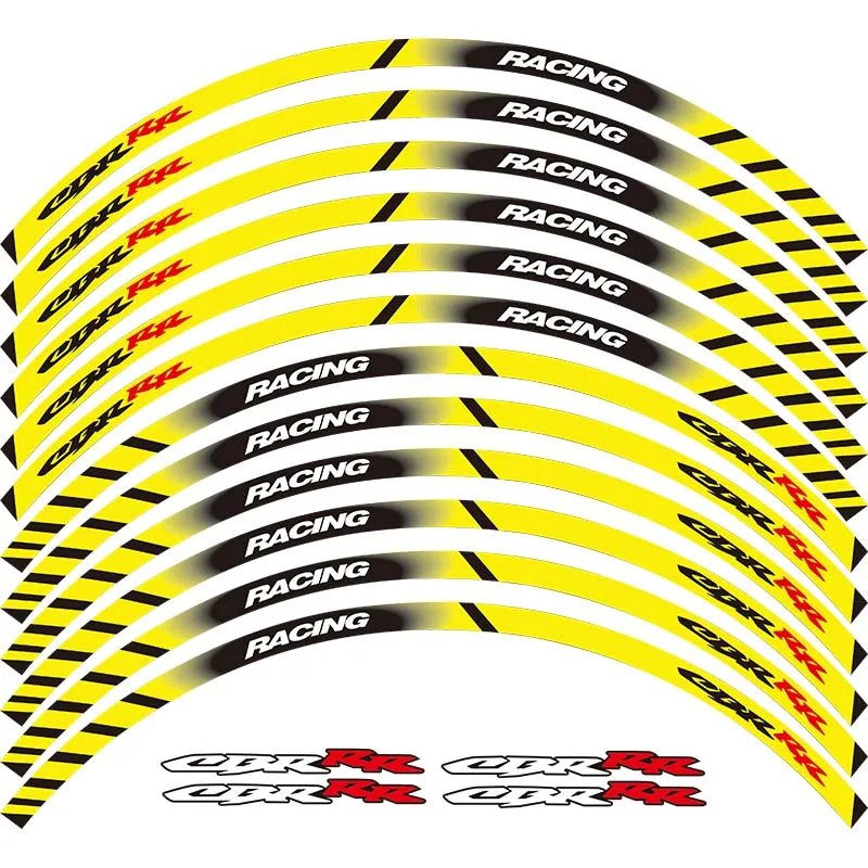 Высокое качество мотоциклов светоотражающие наклейки для всех HONDA REPSOL HRC CBR250RR CBR400RR CBR600RR CBR1000RR