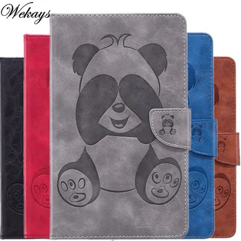 

Wekays For Amazon Fire HD8 2017 2016 Cartoon Panda Leather Case For Amazon Kindle Fire HD8 HD 8 2017 2016 8.0" Tablet Cover Case