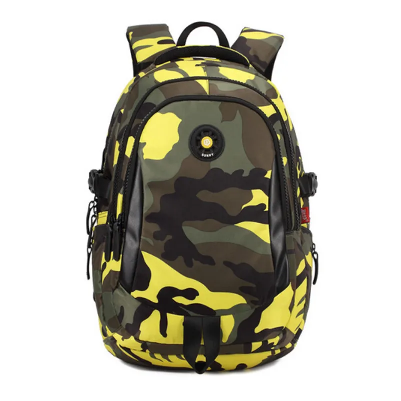 waterproof camouflage backpack boys school backpack children school bags for teenagers girl schoolbag men travel bags for kids(China (Mainland))