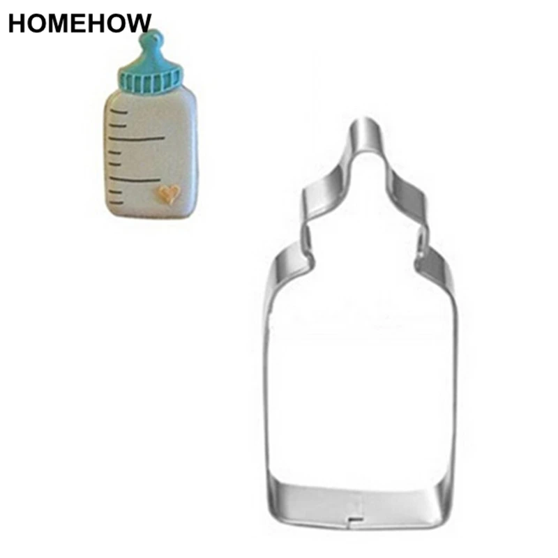 

1PC/Lot Baby Kid's Series Milk Bottle Cookie Cutter High Quality Cute Design Stainless Steel Pastry Baking Cookie Mold