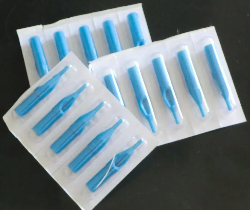 

Best Tattoo Tools for tattoo 800 Pro Disposable Plastic Tattoo Tips R,D Assorted Size