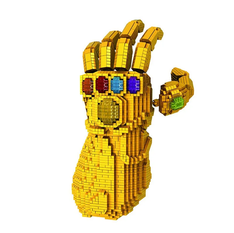 4100 шт. LEGOings marvel Thanos Infinity Gauntlet Мстители Бесконечность войны строительные модели