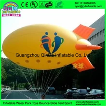 Wholesale inflatalbe helium balloons , advertising inflatable flying boat balloon, inflatable balloon