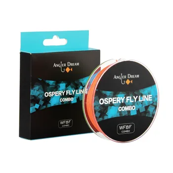 

Angler Dream Fly Fishing Line Kit 100 FT Weight Forward Fly Line Backing Fishing Braided Line Fly Fishing Leader Combo