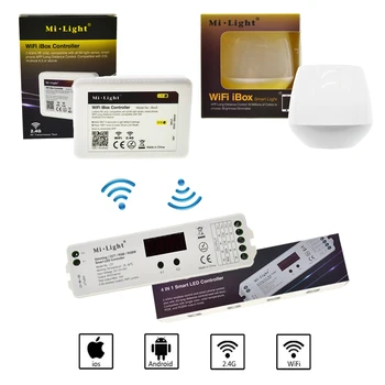 

Mi Light 4 IN 1 Smart LED Controlle Compatible with Single Color / Color Temperature / RGB / RGBW Full Color output mode