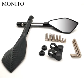 

CNC Motorcycle Accessories Rearview Side Mirror Moto Blind Spot Mirror For DUCATI Monster S2R 800 821 797 695 696 796 400 M400