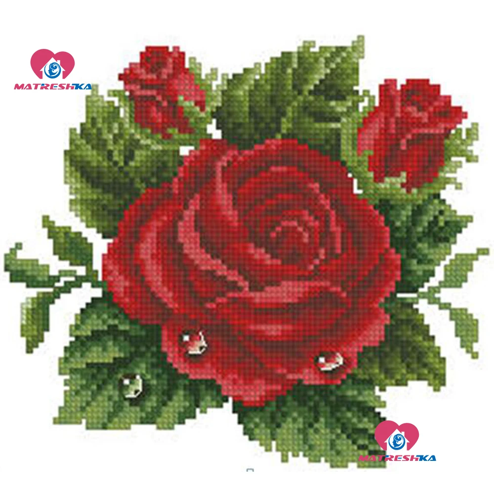 Diy бисер вышивка красная роза Монро вышивка бисером домашний декор рукоделие аксессуары Подарки жемчужная вышивка частичная вышивка