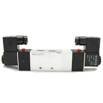 

4V330C-10 Double Electronic Control Pneumatic Valve 220V Solenoid Valve Reversing,Air Valve 5 Ports 3 Positions