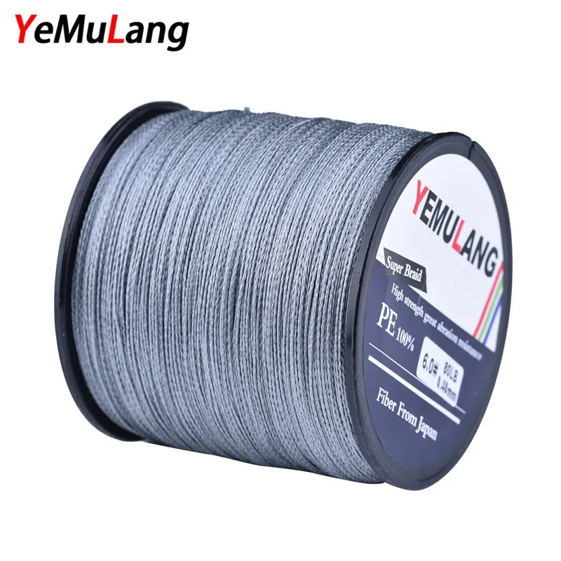 

YeMuLang 300M Braided Fishing Lines 4 Stands Multifilament PE Fishing Cord For Fishing Accessories Threads Fly Fishing Pesca