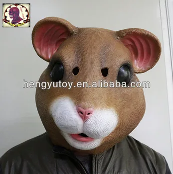 

2018 Top Sell Newly Design Deluxe Quality Realistic Party Dress Adult Latex Rubber Halloween Squirrel Animal Mask