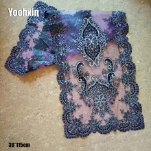 Современная фиолетовая сатиновая скатерть с цветочным рисунком, скатерть для обеденного стола, скатерть с кружевом для чая, вечерние украшения для свадьбы и дня рождения