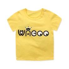 Cartoon T Shirt Boys 2018 Summer Children’s Clothing Toddler 100% cotton Tops tee baby Boy Girl Kids T-shirt