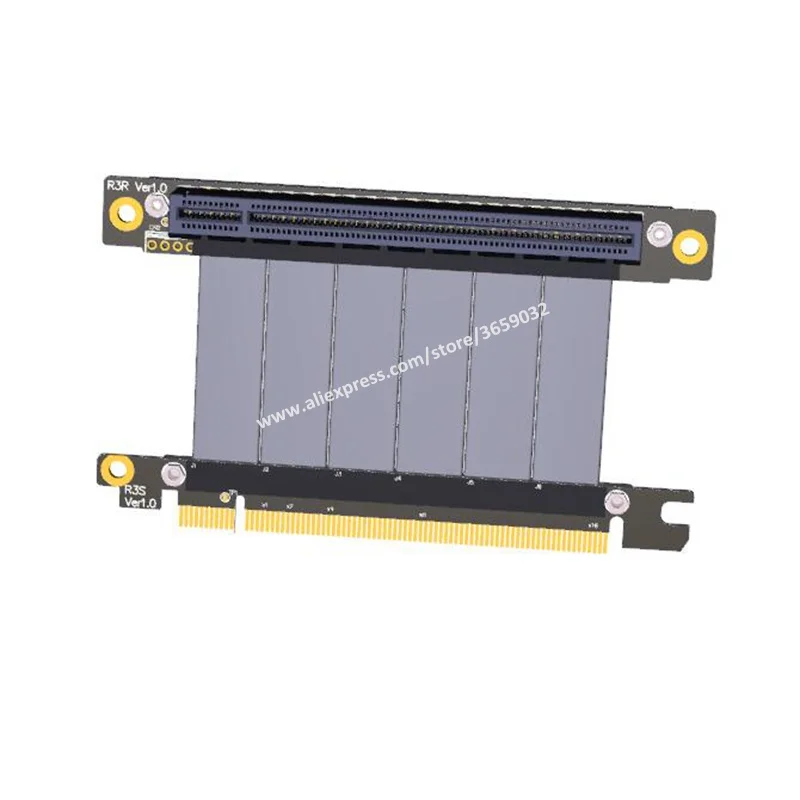 PCIE 3.0 16x To 16x male to female Elbow Right Angle Riser card pci e PCI Express pci-e x16 Extender Gen3.0 Cable 5cm 10cm 20cm PCIE 3.0 16x To 16x male to female Elbow Right Angle Riser card pci e PCI Express pci-e x16 Extender Gen3.0 Cable 5cm 10cm 20cm