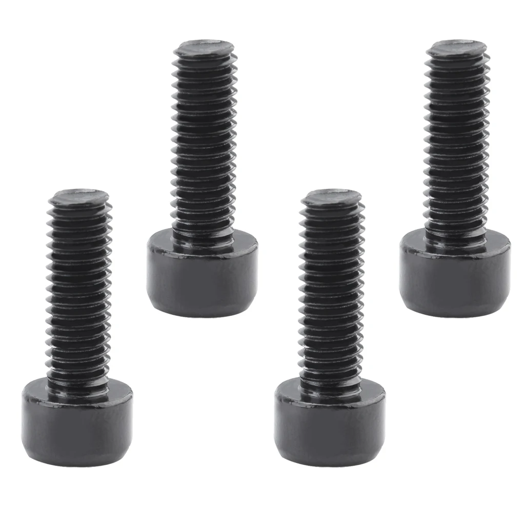 4Pcs Water Bottle Cage Screws Aluminum Alloy Bike Holder Screws Cycling Bicycle Cage Bolts Accessories 