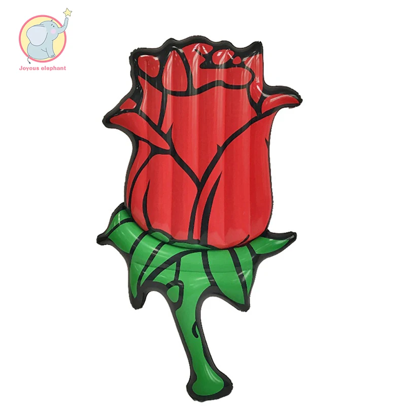 

190CM inflatable red rose pool floating bed swimming mattress pool float inflatable pool toys pool floats for adults giant