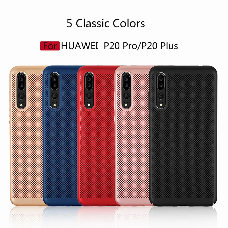 Ascromy For Huawei P20 Pro Case Breathable Heat Dissipating Mesh Cover For Huawei P10 Lite P9 Honor 9 Mate 9 Phone Accessories (7)