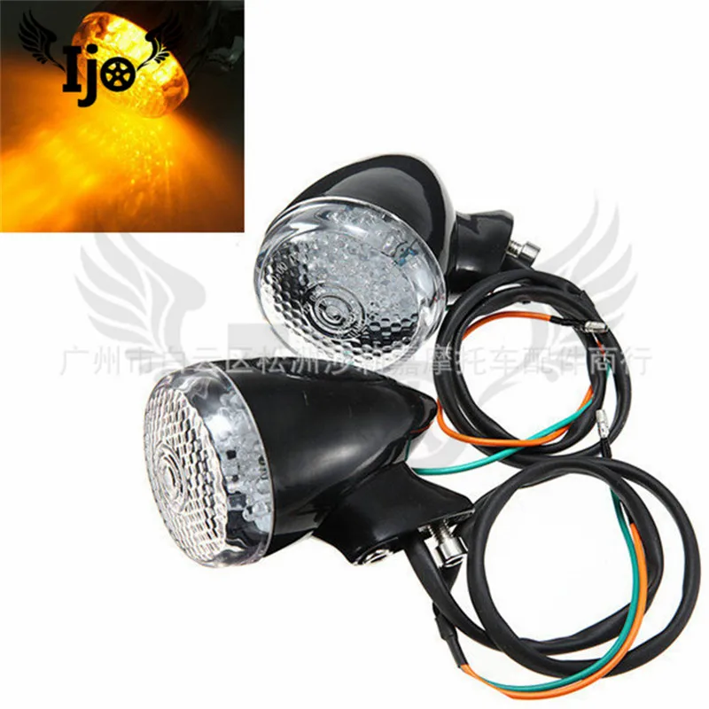 

Motorcycle modification parts for Harley cruising Taizi turn lights motorcycle modified lights LED retrofit steering lights