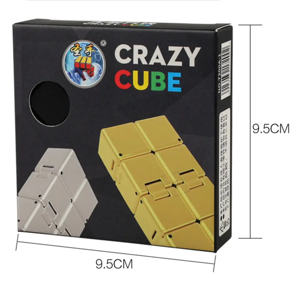 ShengShou 2x2 Crazy Cube 2x2x2 бесконечный куб бесконечная Скорость Куб профессиональные