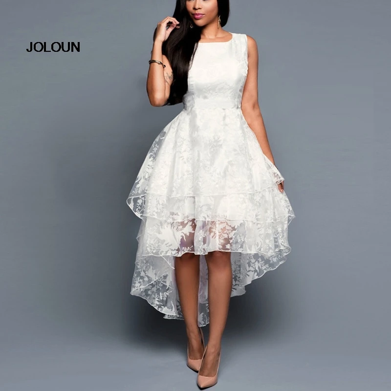 

Vestidos De Festa Elegant Women Gown Long Lace White Floral Dress Prom Evening Party Dresses Vetement Robe Longue Femme