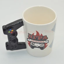 1000 шт кофейная кружка 3D игровой контроллер ручка офисная керамическая чашка для кофе кружка Nerd кружка Gameboy подарок для геймера